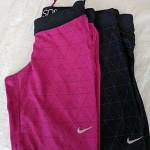 2 Nike Capri Leggings